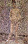 Georges Seurat, A standing position of the Obverse